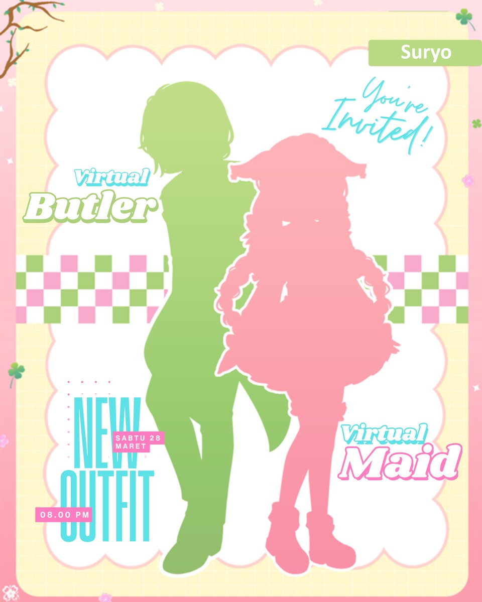 Dapet undangan dari bapak ibu iniii 
Ramaiin ges ada kostum baru 🥳🥳