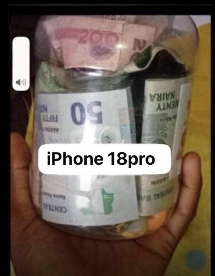 Make I dey save small small before Apple release am