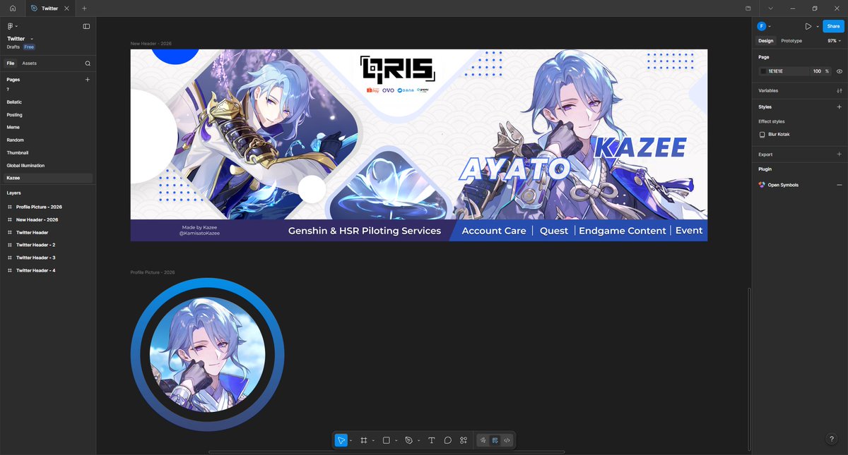 Kazee | Joki Genshin & HSR tweet media