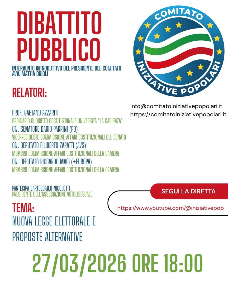 Marco Marcnever #facciamorete #iovoglioscegliere tweet media