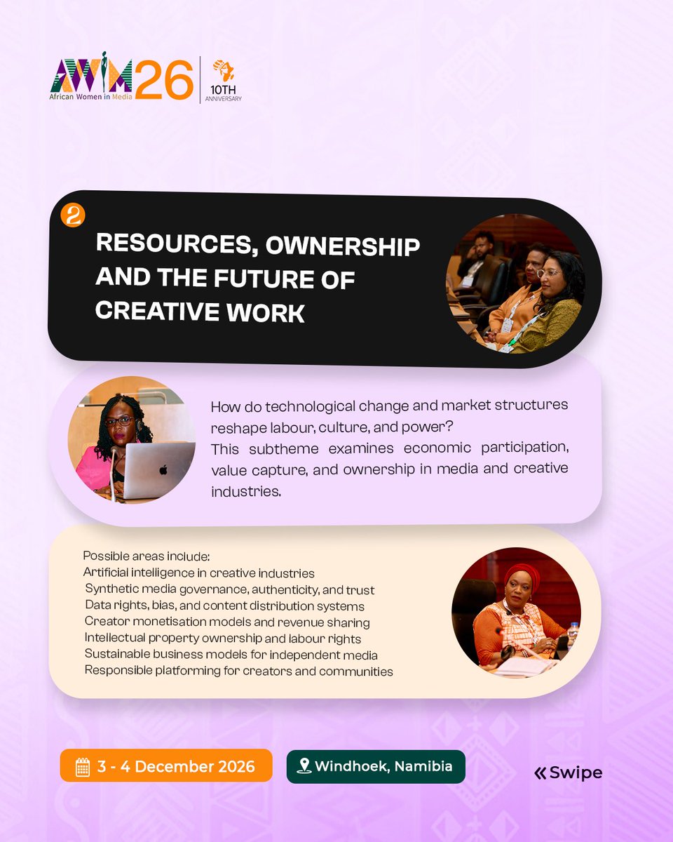 African Women in Media (AWiM) tweet media