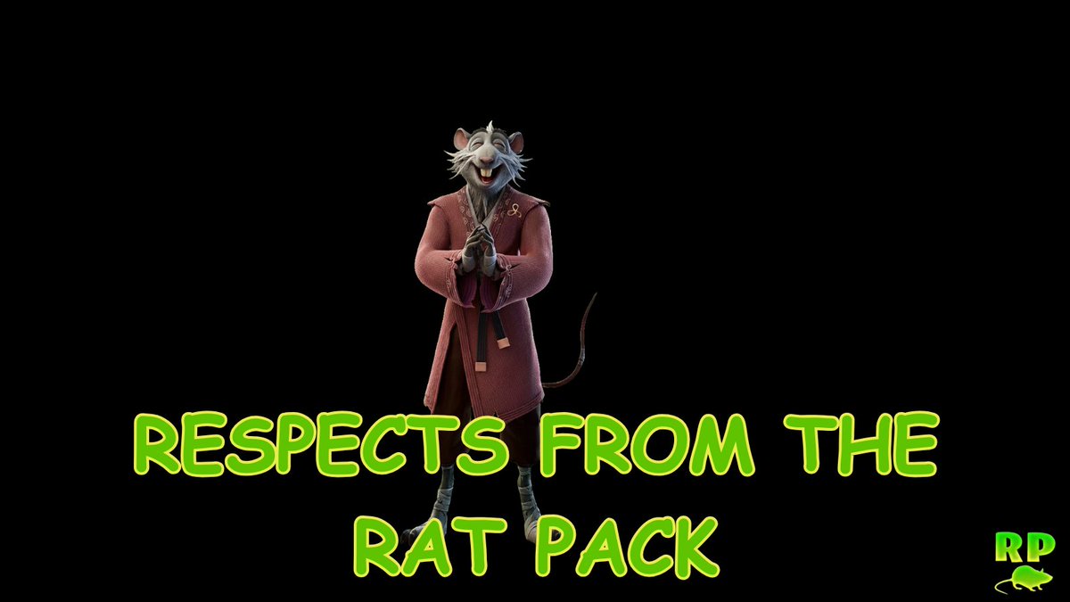 RaTFinK556UT's tweet photo. @Cpt_Placeholder I wish you well in your future endeavors, I don't know you  as  I am just a small fry Rat. Thanks for the work you did to bring enjoyment to our gaming experience.. Respects! https://t.co/P3uc8WrC55