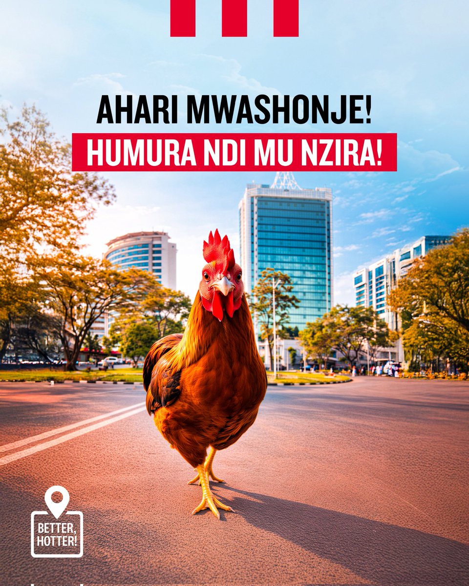 _Toussaint_3's tweet photo. AHARI MWASHONJE, Amafranga y'icyuzi se mwarayabonye ?

Kigali… the wait is over! 🍗🔥

@KFCinRwanda is back
#KFC #KFCIsBack #NewLocation #FingerLickinGood #KFCReopening #GetReadyToFeast https://t.co/MkVi4xjZuF