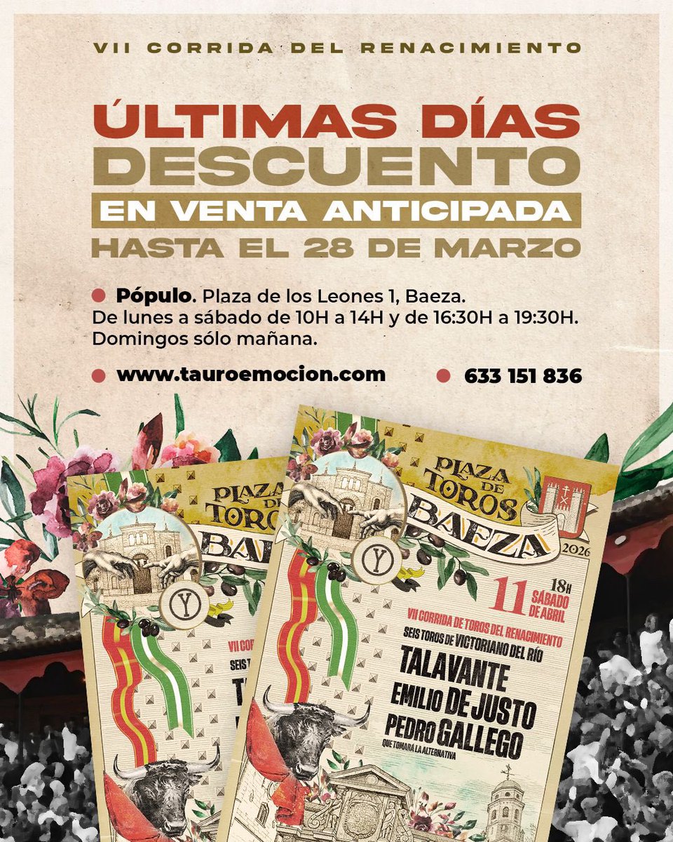 Tauroemoción Jaén tweet media