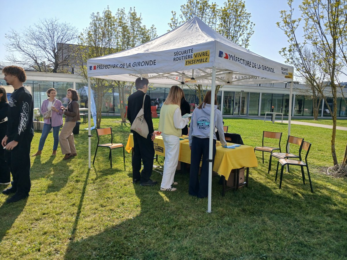 Image de Préfet Nouvelle-Aquitaine et Gironde - #SécuritéRoutière 🚗| Les services de l’État étaient présents à la journée de prévention routière or