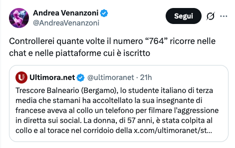 Andrea tweet media