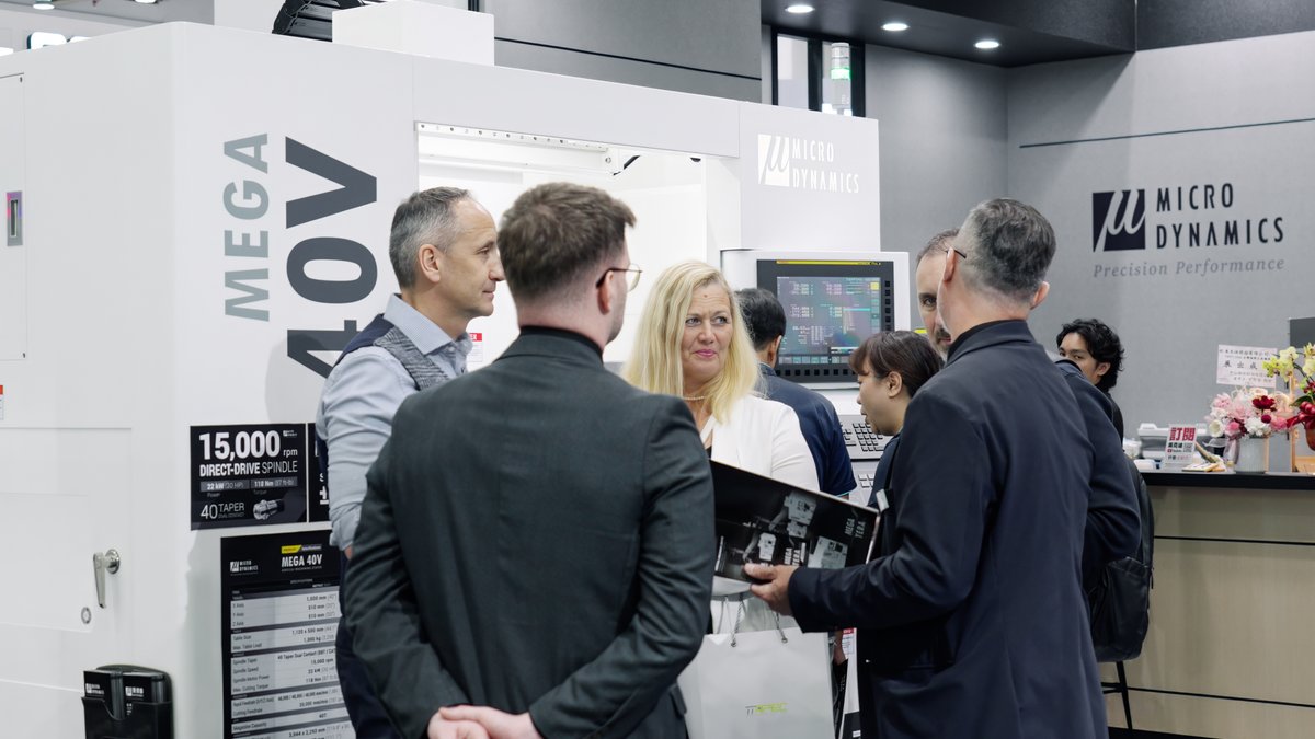 MicroDynamicsFA's tweet image. Connection. Insight.

Thank you for the great conversations and new connections at TMTS 2026.

Visit us at Booth E0412 to explore advanced machining solutions and discover how our latest engineering can improve your productivity and precision.

#TMTS2026