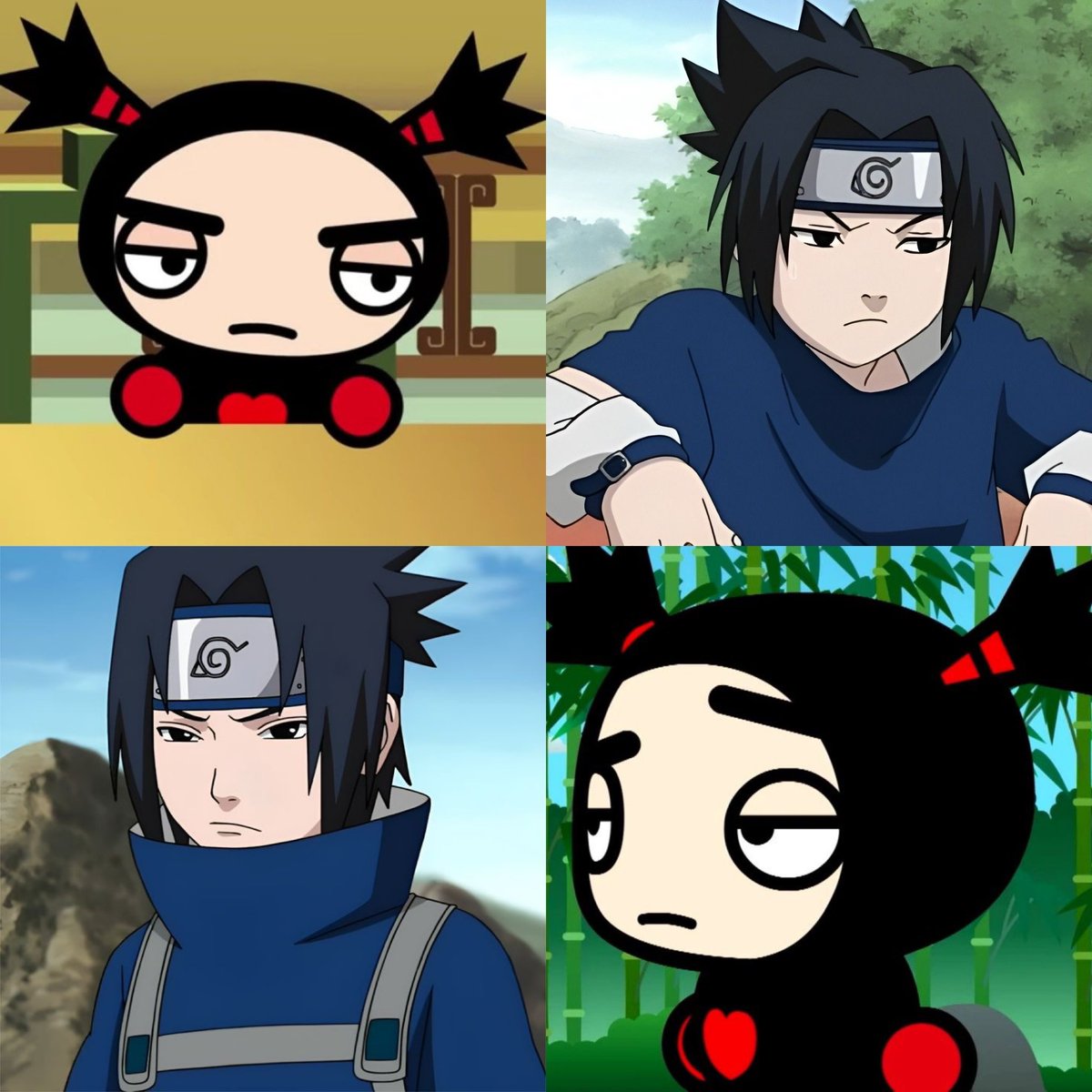 Same character in different universes