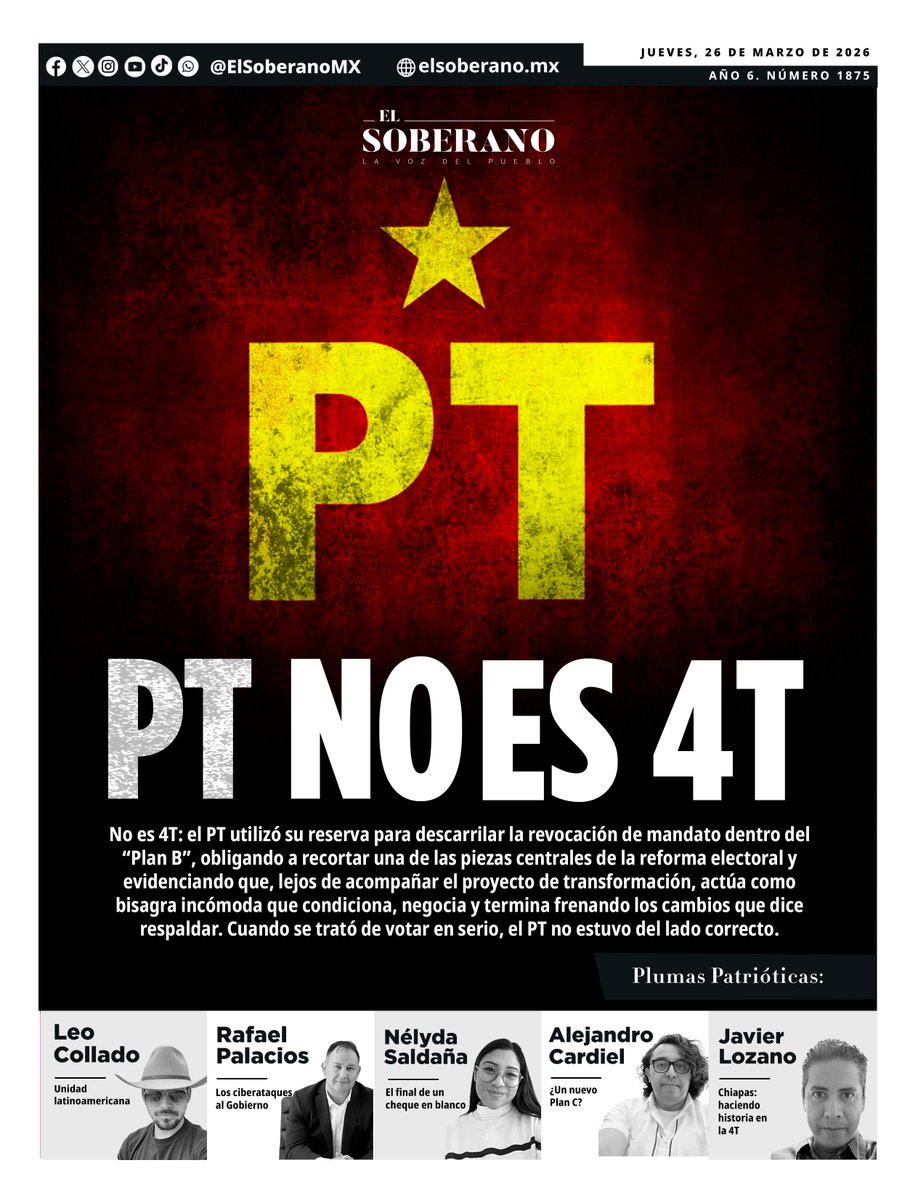 El Soberano tweet media