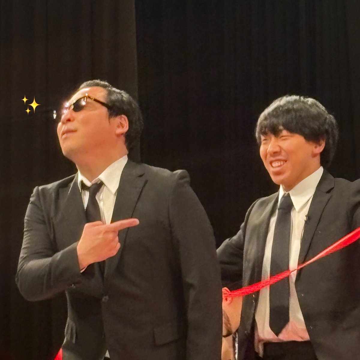 w_mtg_m's tweet photo. NGKﾎﾞｰｲ🎶

大好きな人達いっぱい見られて最高だった͈ᴗ̀ ̫ᴗ́ ͈
ﾋｶﾞさんが炭治郎👙着て堂々としてるの面白すぎてNGKでいちばん笑った自信ある https://t.co/VHhgYNFrOx