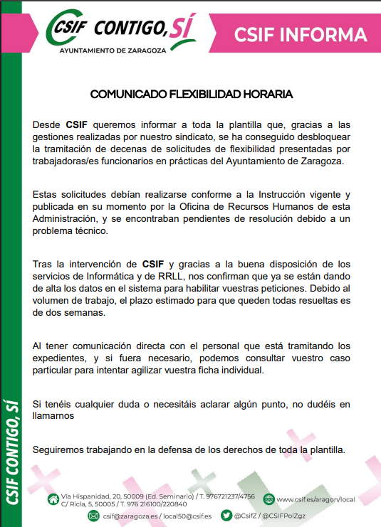 CSIF ADMÓN. LOCAL ARAGÓN tweet media