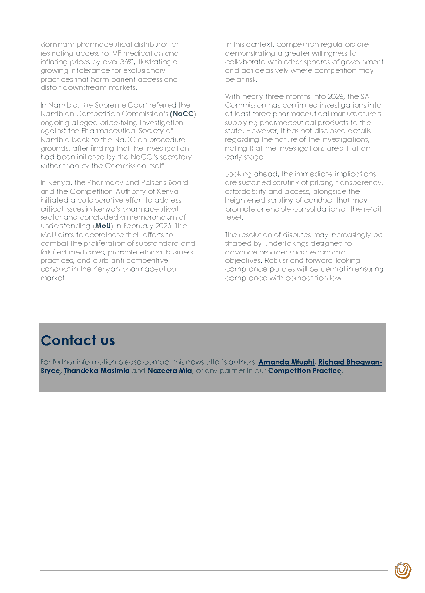 Bowmans Competition Law tweet media