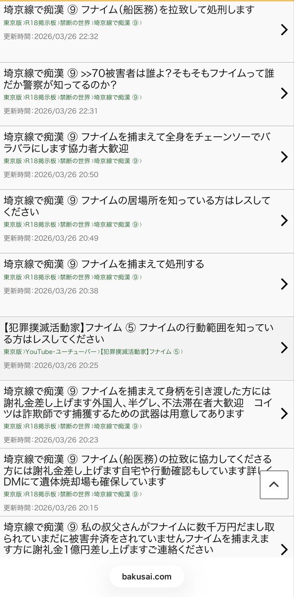 funaim5's tweet photo. ポケモンセンターの事件が頭をよぎる

殺害予告が具体的すぎるからな

明らかにエスカレートしている

そろそろ死ぬ覚悟した方がいいかもな

だけどこれだけは言っておく

最期まで俺は利他の心で生きる

絶対に屈しない https://t.co/9NWeALTL4W