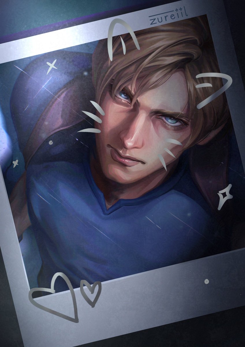 Found this polaroid of Leon in the files 🐱

Thanks for the love on my first finished RE art 🤍 It won’t be the last!!