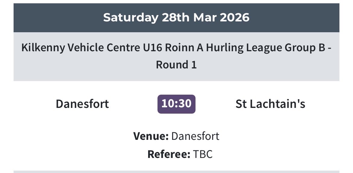 St. Lachtain’s GAA tweet media