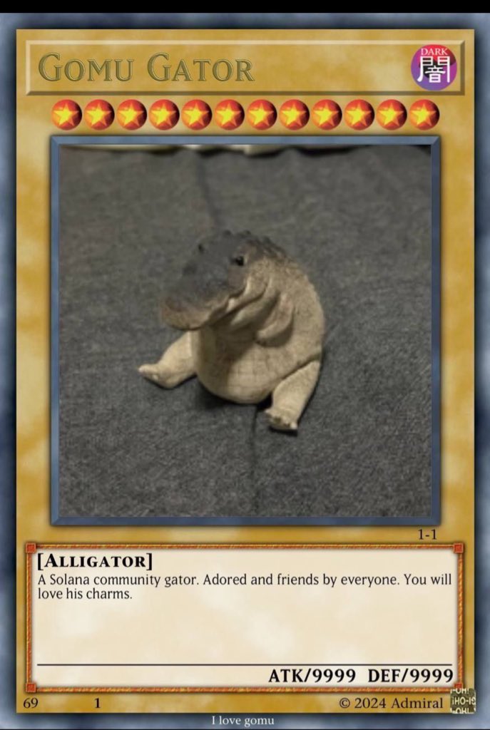 Gomu Gator tweet media