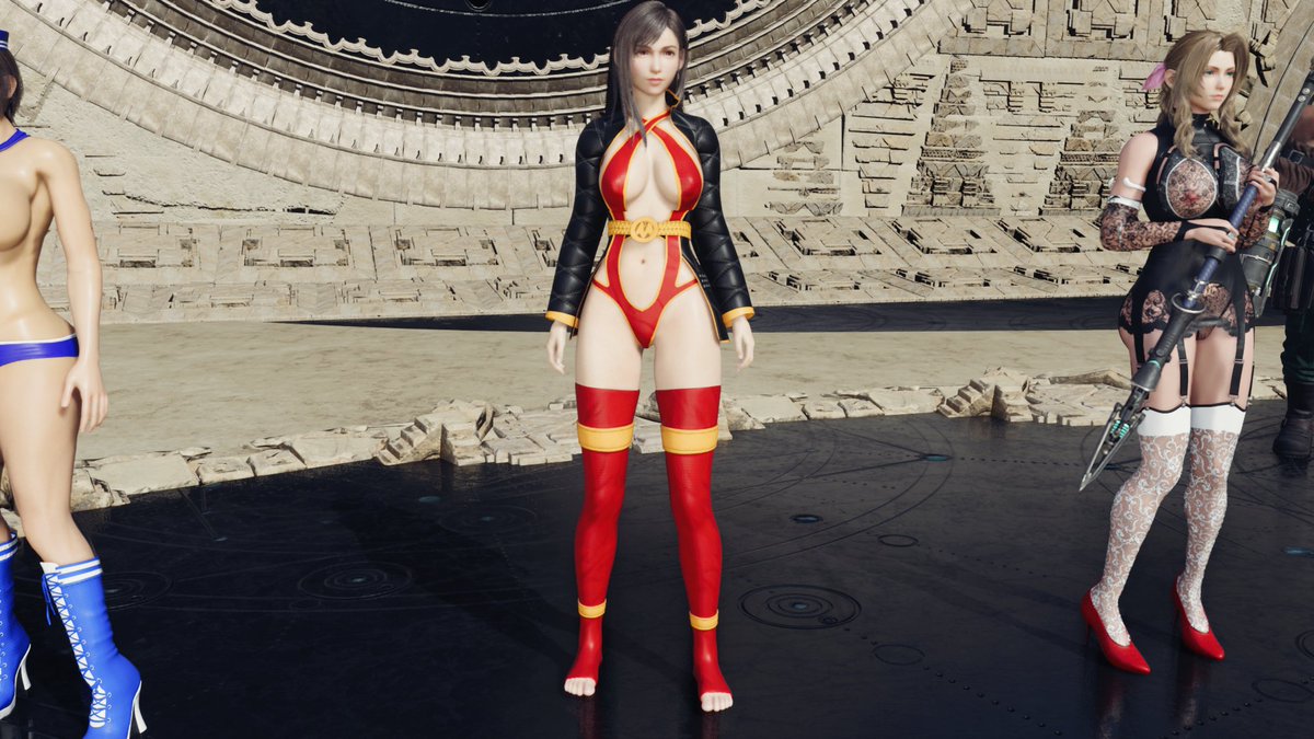 TerryXXModGamer's tweet photo. Tifa Marvel Bitch Final Fantasy VII Rebirth #Tifa #FinalFantasy #FinalFantasyVII https://t.co/vusadRmEzS