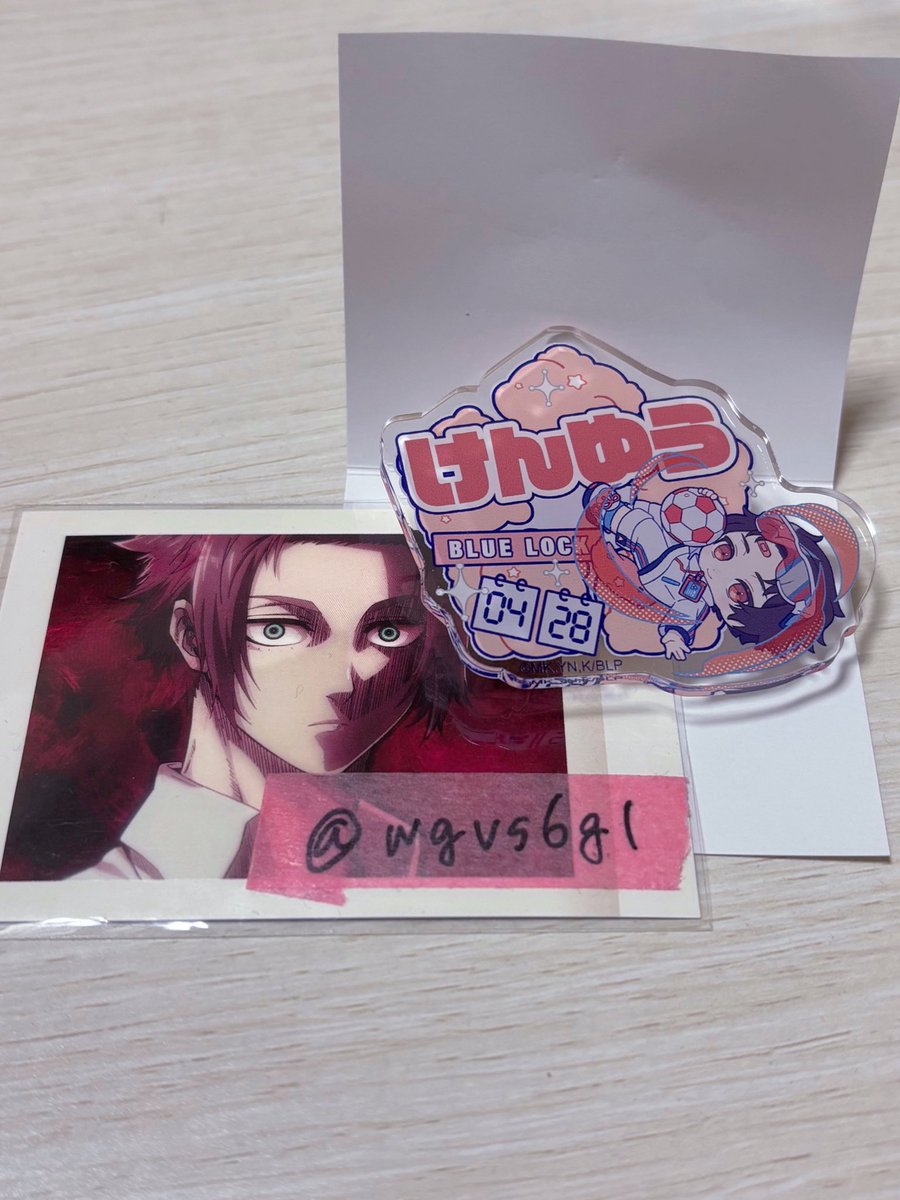 wgvs6gl's tweet photo. 【交換 or 譲渡】ブルーロック ブルロ ぱすてるぽっぷ お名前バッジコレクション 

譲:画像のもの(雪宮)
求:冴 or 買取

郵送にて交換可能な方

検索からもお気軽にお声掛けください。 https://t.co/ONRnQgdHKw