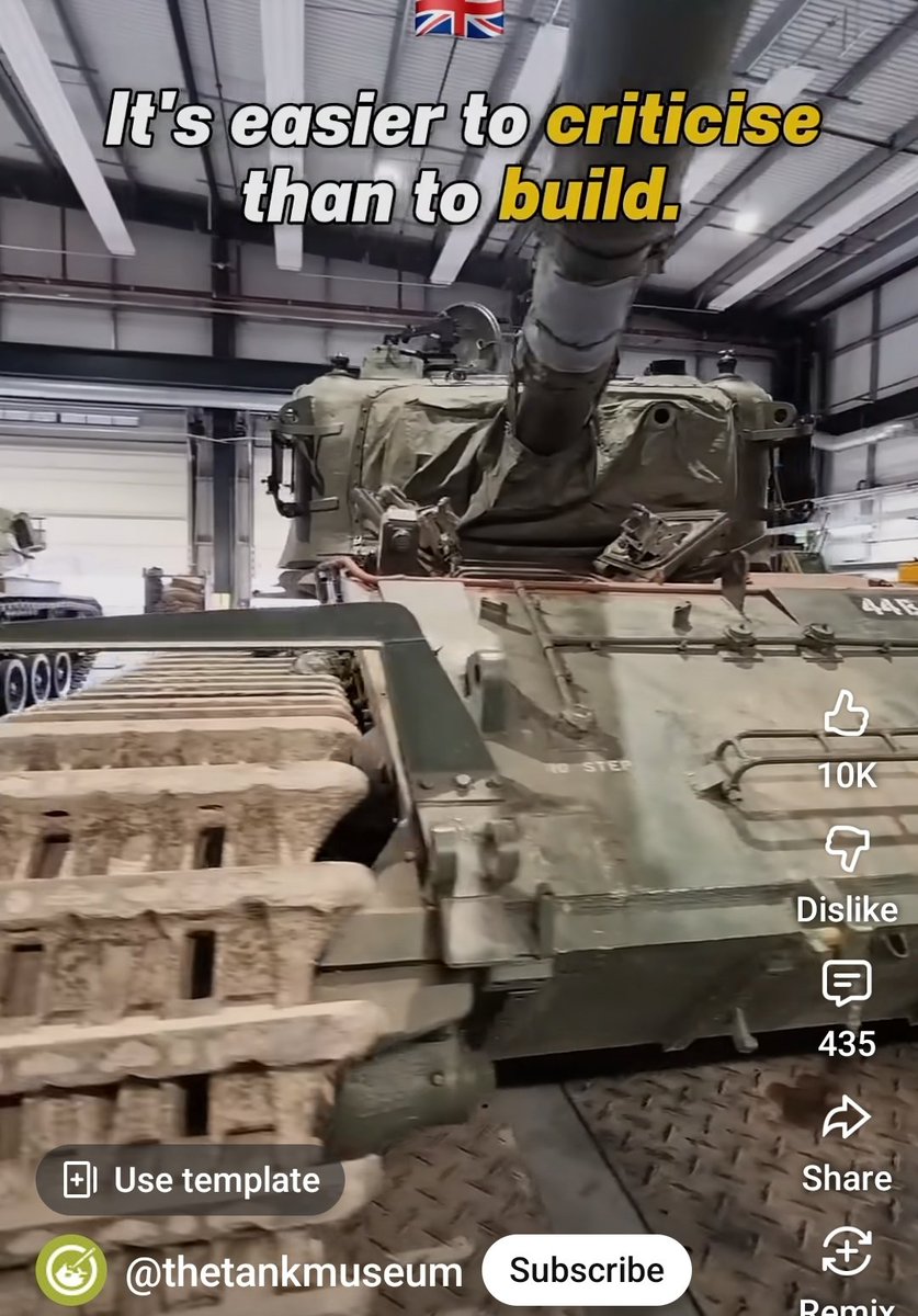 HWYPEWPEW's tweet image. It's easier to criticise than to build. #thetankmuseum #restoration $pewpew youtu.be/Rx2CLrANn-8?si… via @YouTube