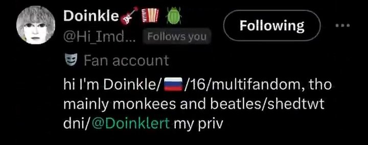 Doinkle🎸🪗 🪲 tweet media