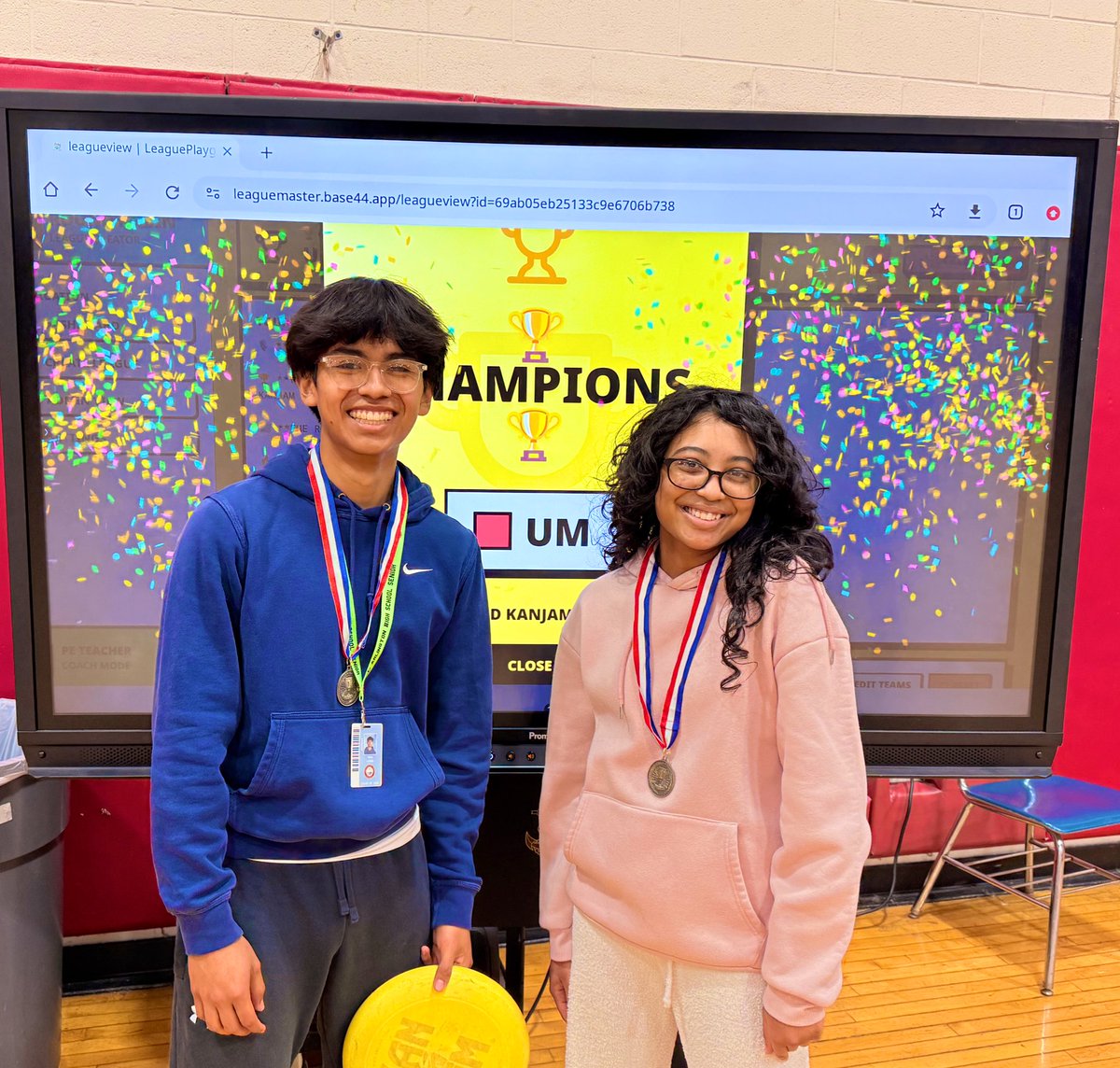 That’s a wrap, period 8BD KanJam final was a topsy turvy one for sure, but Uriel and Miles battled their way to the chip! Congratulations, well deserved!
🥇🥇#winner