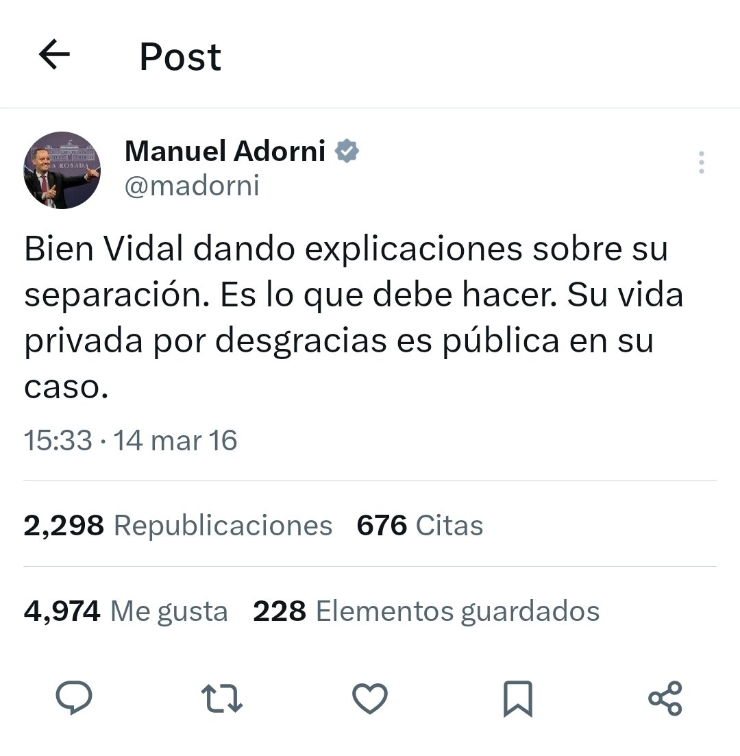 Ricardo Raúl Benedetti tweet media