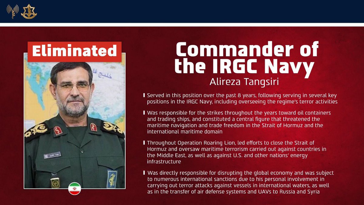 IDF German tweet media