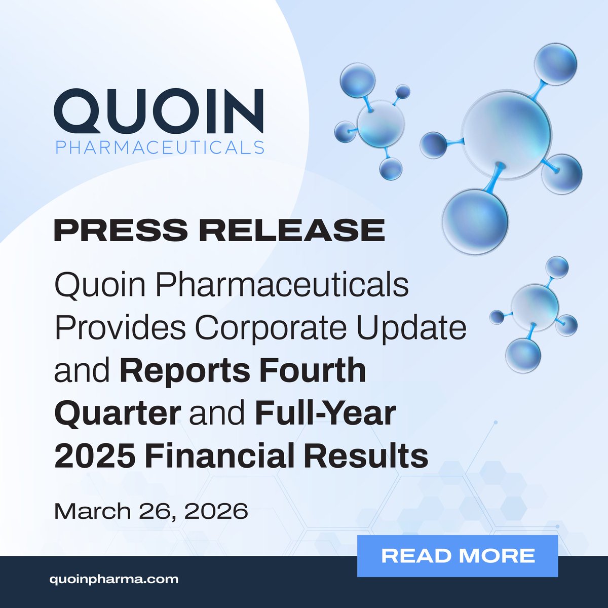 Quoin Pharmaceuticals tweet media