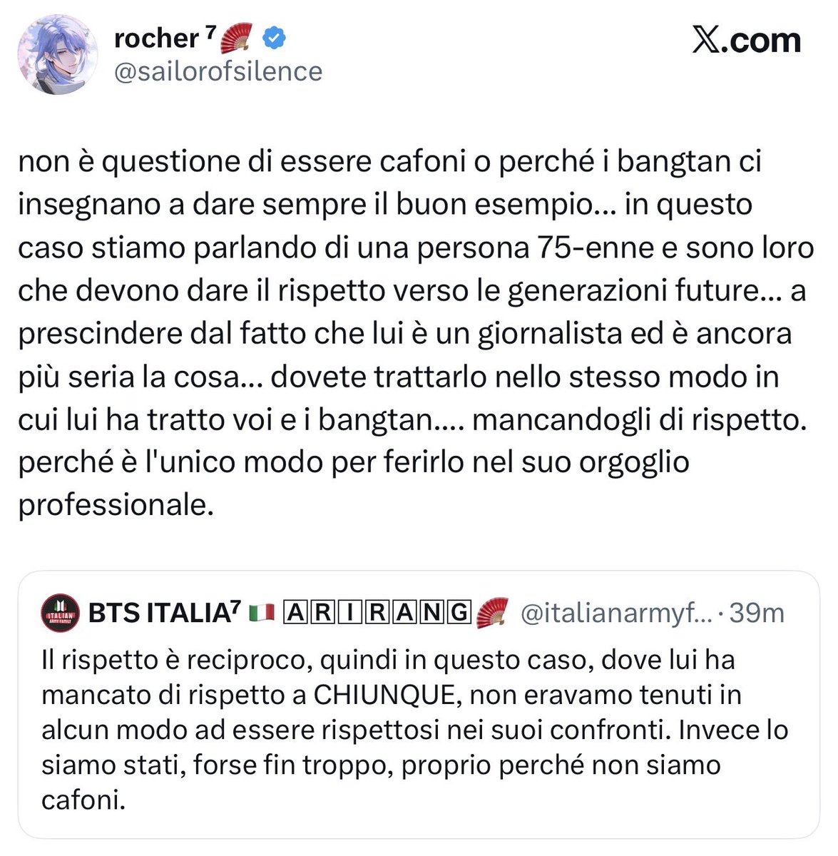 BTS ITALIA⁷ 🇮🇹 🄰🅁🄸🅁🄰🄽🄶🪭 tweet media