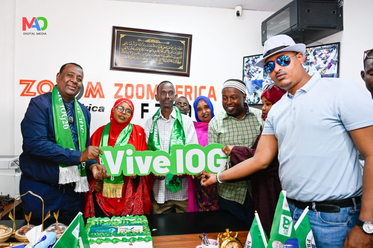 iyeh3257's tweet photo. Madame Fozia Moussa Geudi, PDG de Zoom Africa, mobilise ses équipes en soutien au Président Ismaïl Omar Guelleh pour son 6ᵉ mandat.Unis et déterminés, les responsables et équipes de Zoom Africa réaffirment ainsi leur soutien total, dans un esprit de continuité et de développ#🇩🇯 https://t.co/Qml1Uj6Bc2