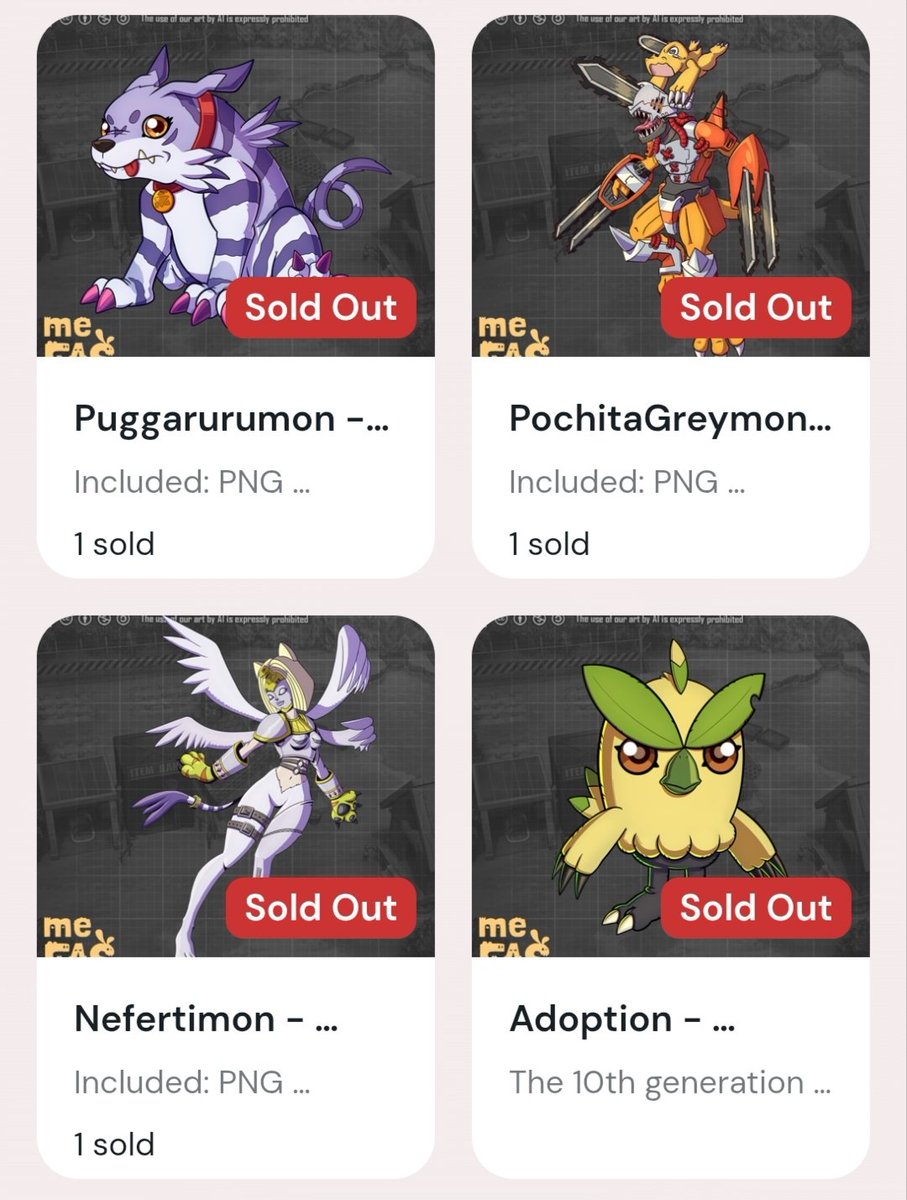 meFAS | Digital Artist | Digimon | Commission tweet media