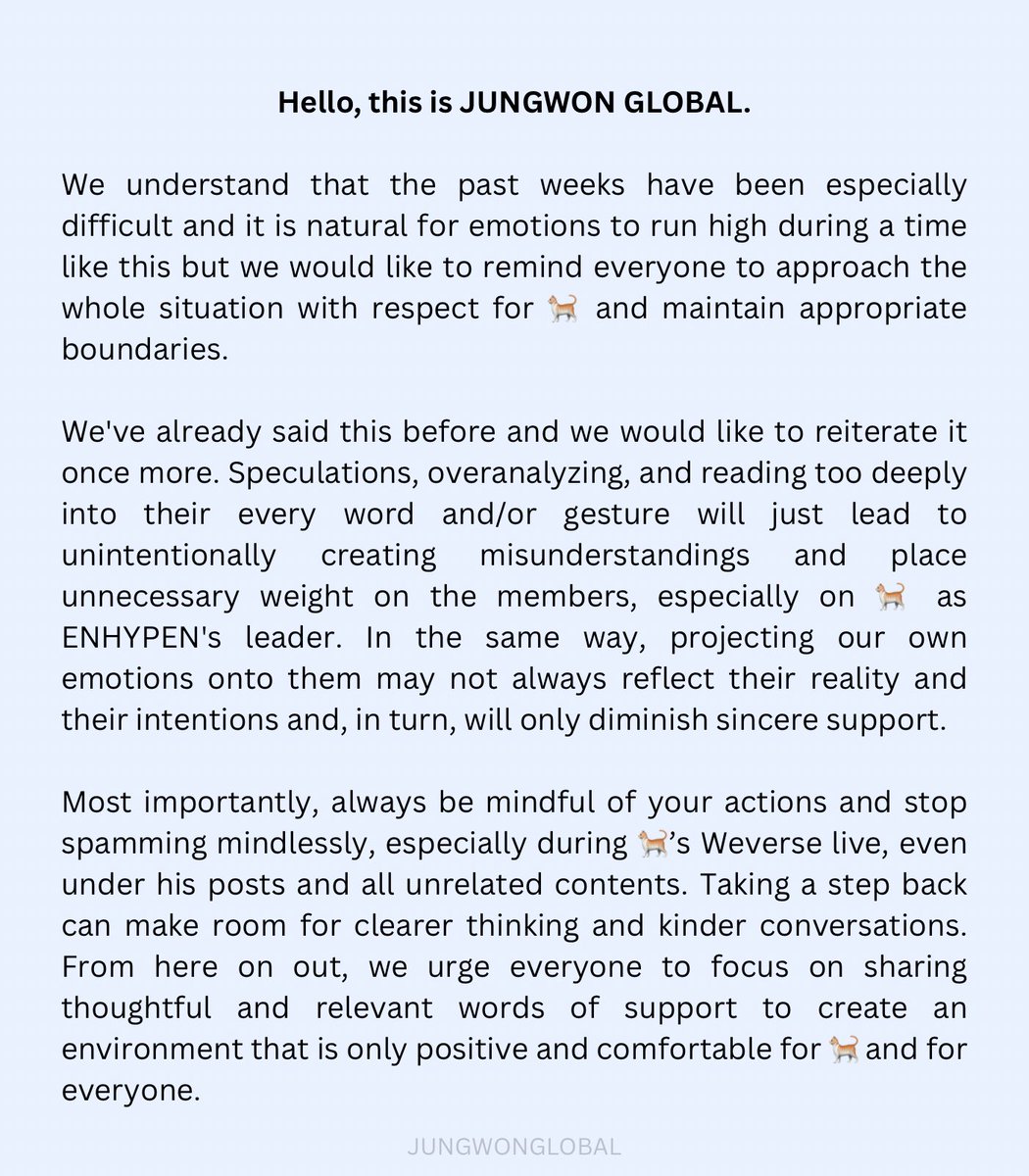 ENHYPEN JUNGWON GLOBAL tweet media