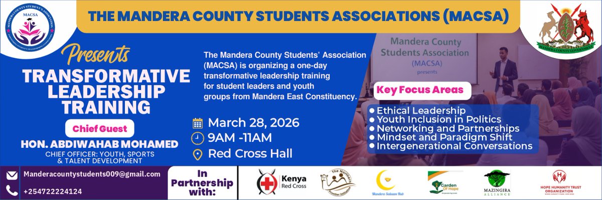 THE MANDERA COUNTY STUDENTS' ASSOCIATION-MACSA tweet media