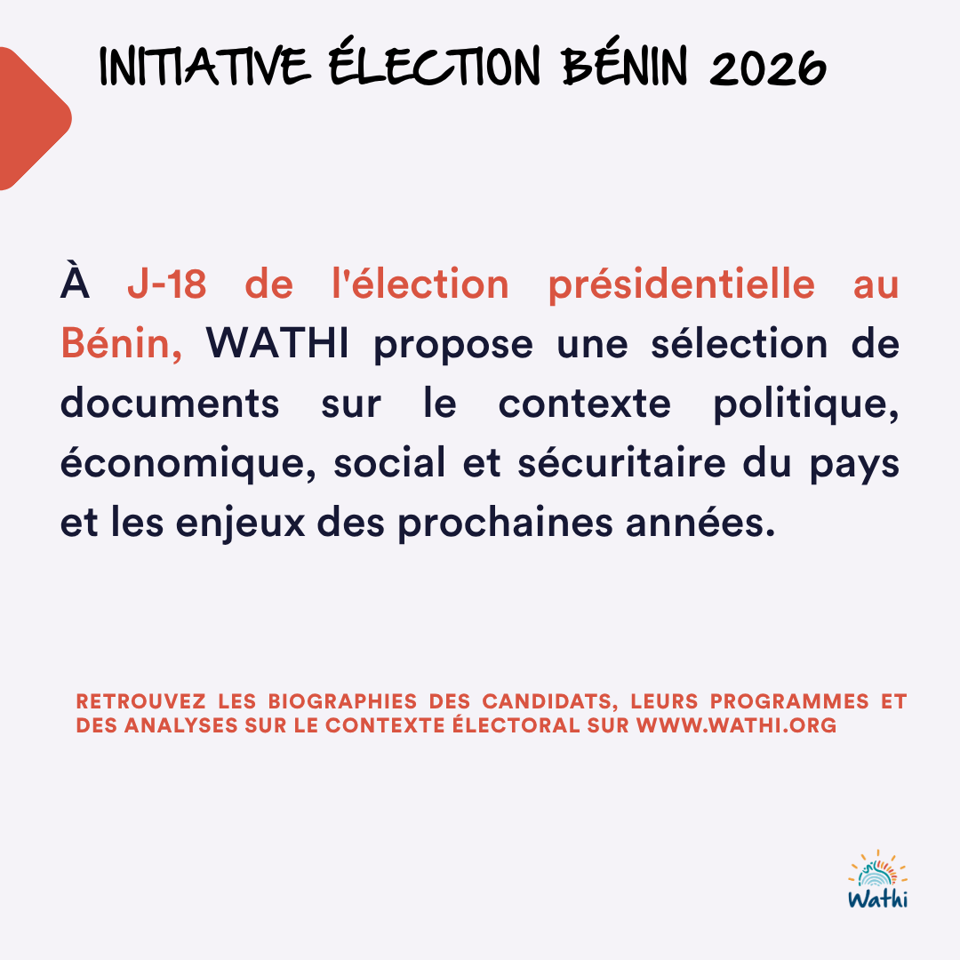 West Africa Think Tank (WATHI) tweet media