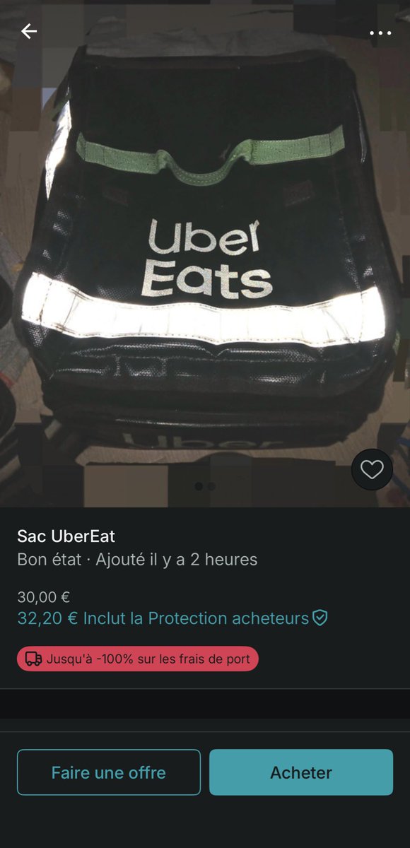 J’en ai vu des annonces Vinted mais alors là