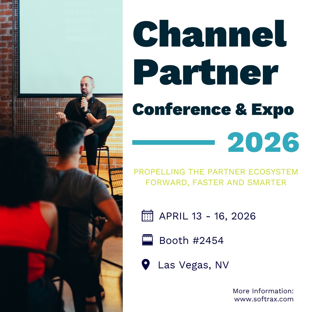 RevenueRec's tweet photo. Tomorrow we hit the floor at Channel Partners Expo 2026. Come find us at Booth 2454. See you there. 
https://t.co/SjqZpcjYji
#ChannelPartnersExpo #SOFTRAX #RevenueRecognition #LasVegas #SeeYouTomorrow https://t.co/nuHPVe7qtG