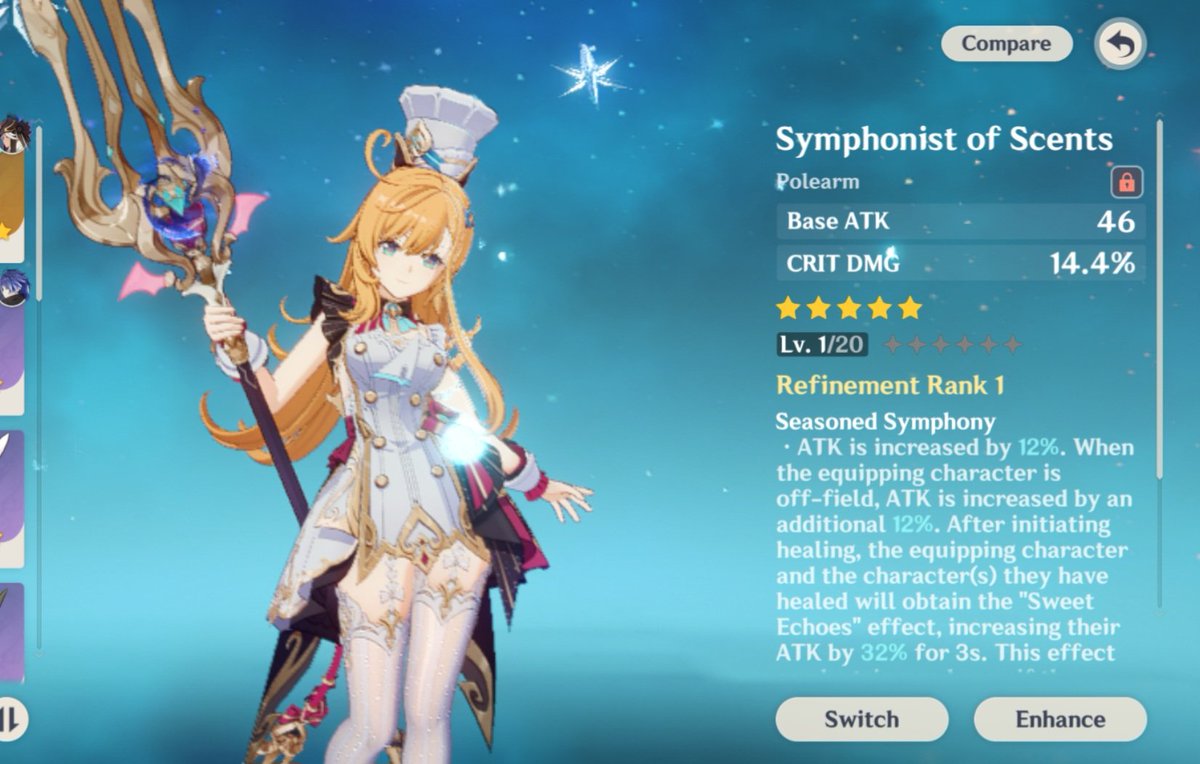 Tala || LIYUE BUFFS WHEN tweet media