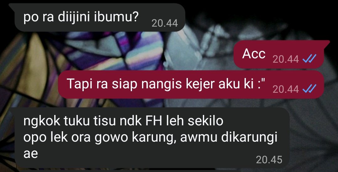 Siap menerima subsidi tisu 🥺 <a href="/PS_AmandaJKT48/">Amanda Puspita</a>