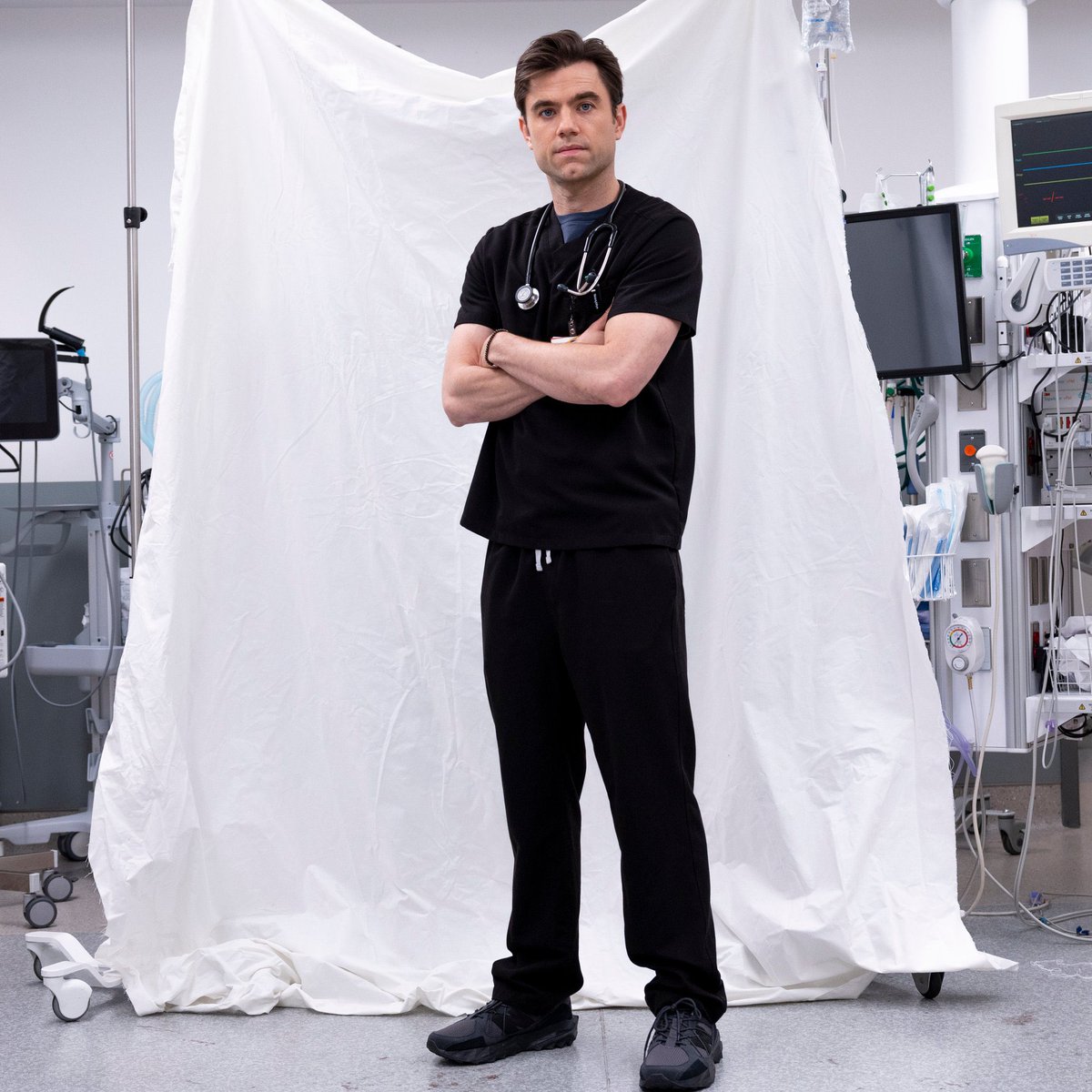 Patrick Ball as Dr. Frank Langdon in new photo from HBO Max.