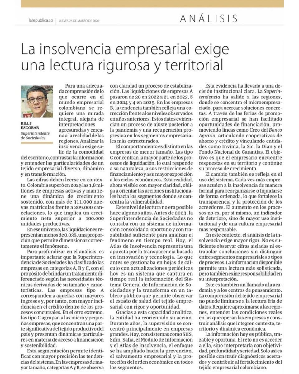 Superintendencia de Sociedades tweet media