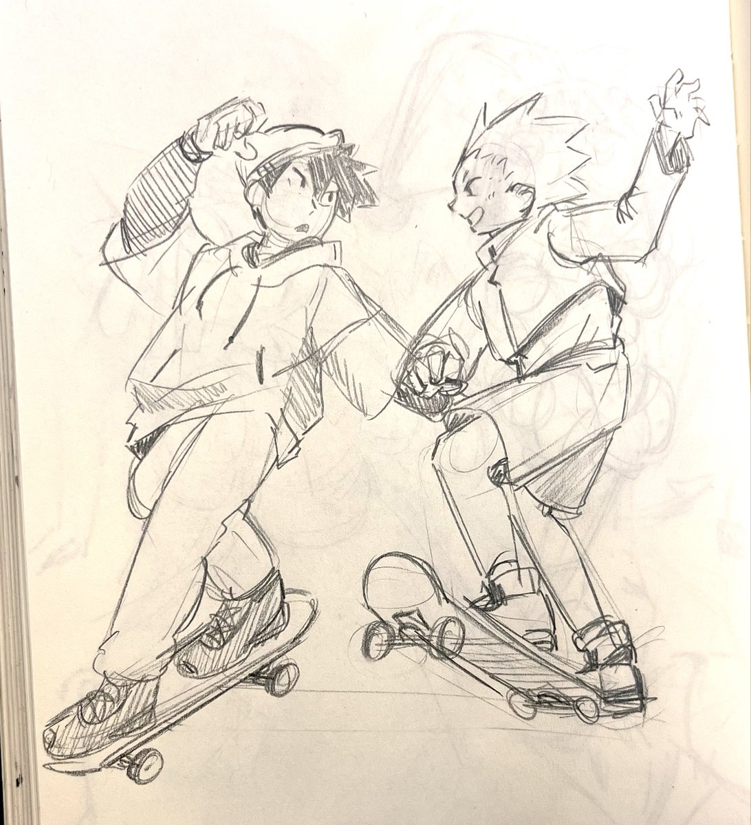 bizarre_blues's tweet photo. Sketch for that new official art cuz oh my gosh #ritshou https://t.co/2tA4oVU4ae