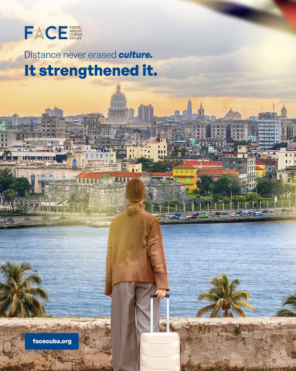 Across miles and generations, identity endured. 🇨🇺

Traditions in language, music, faith, and family grew stronger, shaping vibrant communities in the U.S.

At FACE, we protect that heritage and keep it alive. 💙
facecuba.org