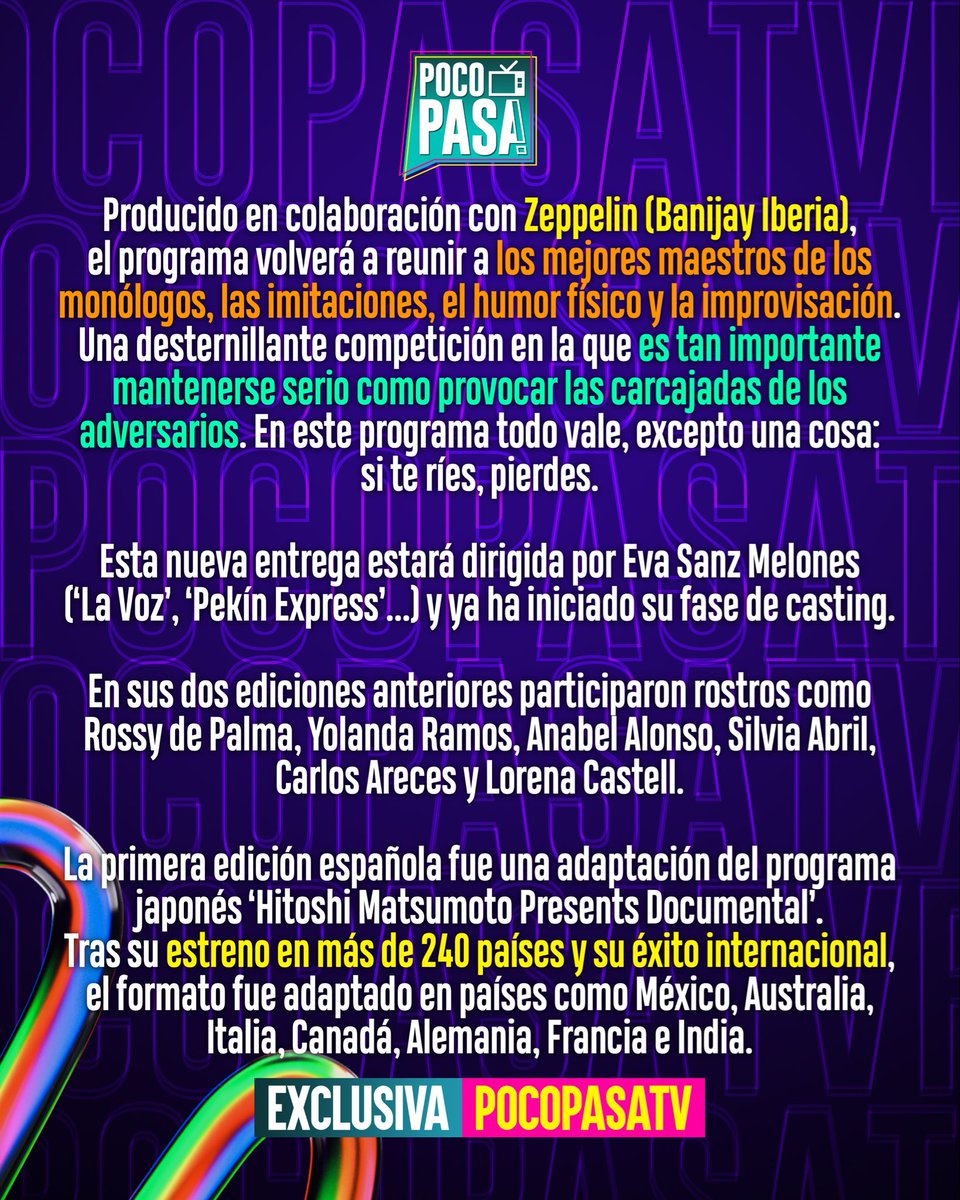 Poco Pasa TV tweet media