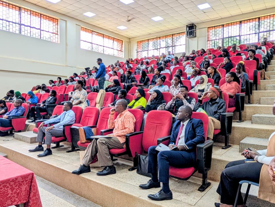 OfficialMubs's tweet image. Today, MUBS students engaged in the Emerging Leaders Program (ELP) and SAFE Campaign at the ADB Building (Theatre 2), an initiative spearheaded by the First Lady , Hon. @JanetMuseveni to nurture values, character, and responsible leadership among young people in higher