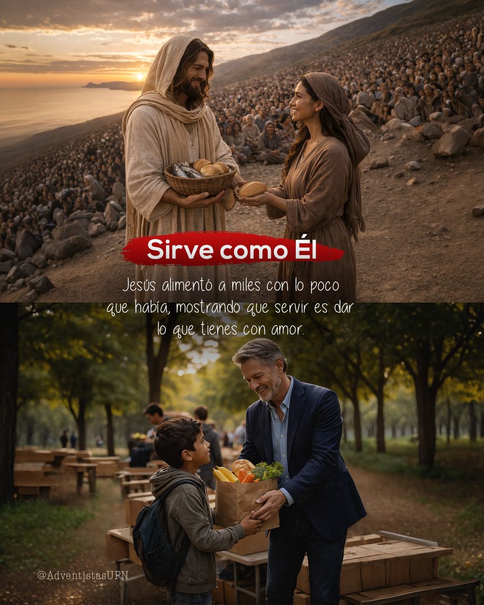 AdventistasUPN's tweet image. 🙏🏻Preparemos nuestro corazón… no solo para recordar, sino para vivir verdaderamente lo que Dios hizo por nosotros. ✝️🤍¿Estás dispuesto a vivirlo y compartirlo?

#SemanaSanta #Reflexión #Dios #Frasescristianas