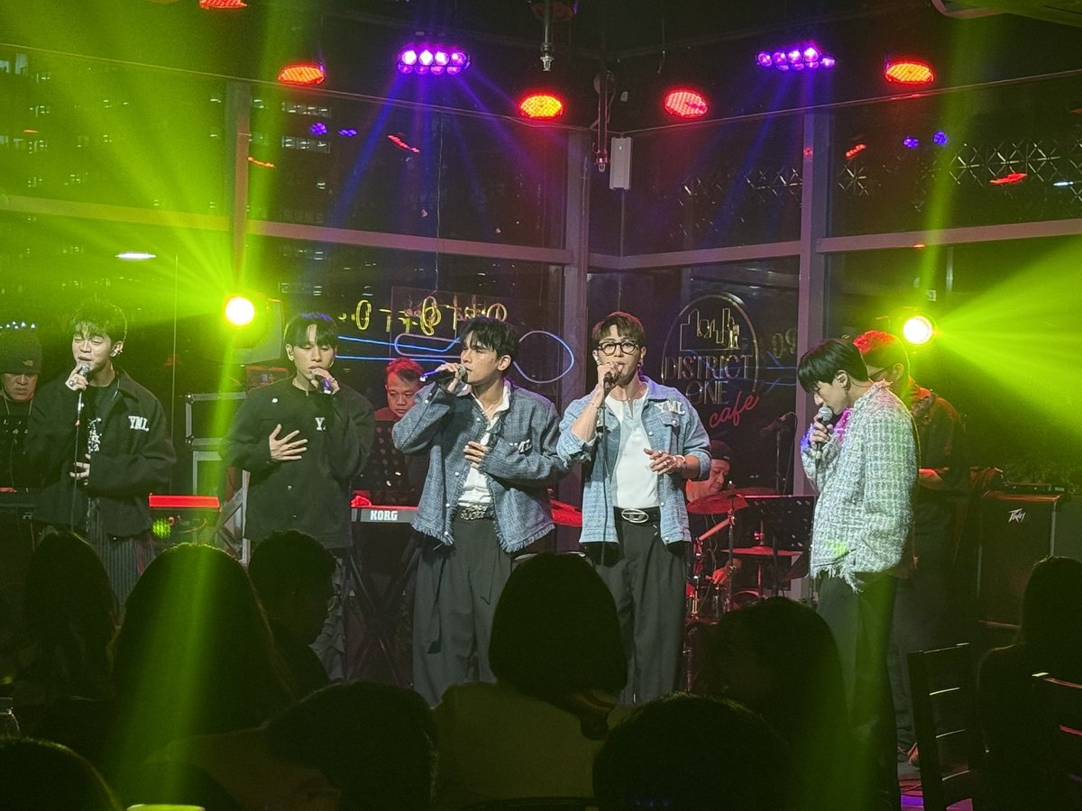 ABSCBNNews's tweet photo. LOOK: P-Pop group "Yes My Love" celebrated their 3rd anniversary with their fans. YML members Brian, Niko, Josh, RZ, and Jeff are now part of ABS-CBN Music, and they're currently recording their upcoming album with Jeremy G as their producer. | via @mjfelipe https://t.co/mGRpyJ2lGg