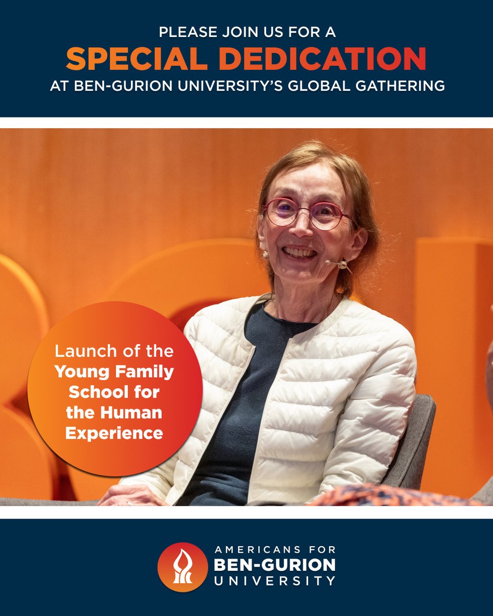 Americans for Ben-Gurion University tweet media