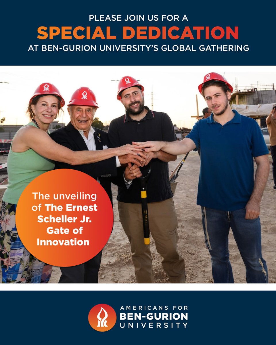 Americans for Ben-Gurion University tweet media