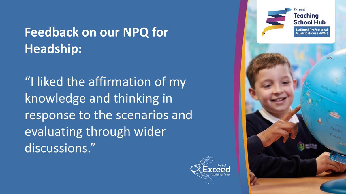 TeachingSchHub's tweet image. 🌟 Positive feedback is rolling in for our NPQH! 🌟
Participants are feeling supported, challenged, and inspired through scenario-based learning and rich professional discussion.
Proud to deliver this programme with @Ambition_Inst  #NPQ #LeadershipDevelopment #EdLeadership