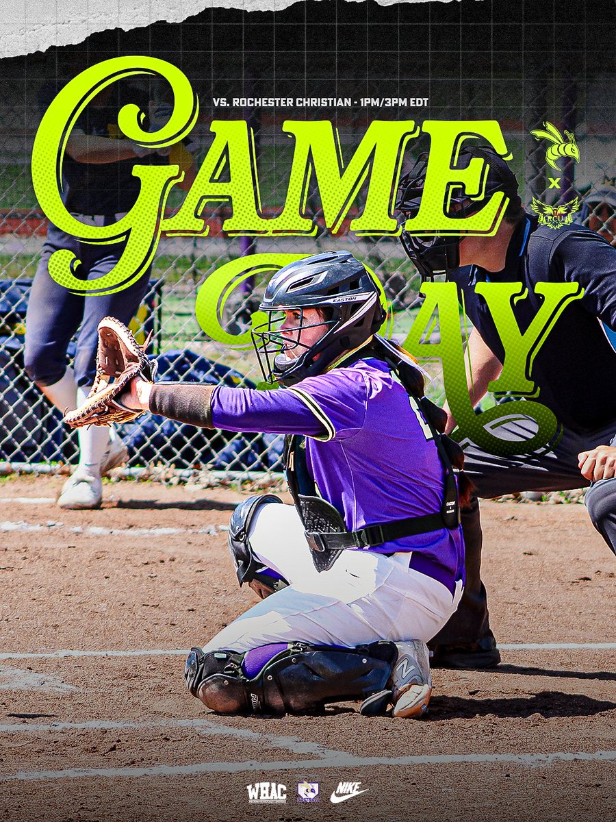 DC_Athletics's tweet photo. 🥎SB: Finishing the homestand with two more against the Warriors!
🆚Rochester Christian
⌚1 & 3 P.M.
🏟️Sal Hench Field
📍Defiance, Ohio
📊https://t.co/a8cFaYcW3C
📺https://t.co/B6UqkHCKGC
#IntoTheSwarm https://t.co/KPd8iR0adx